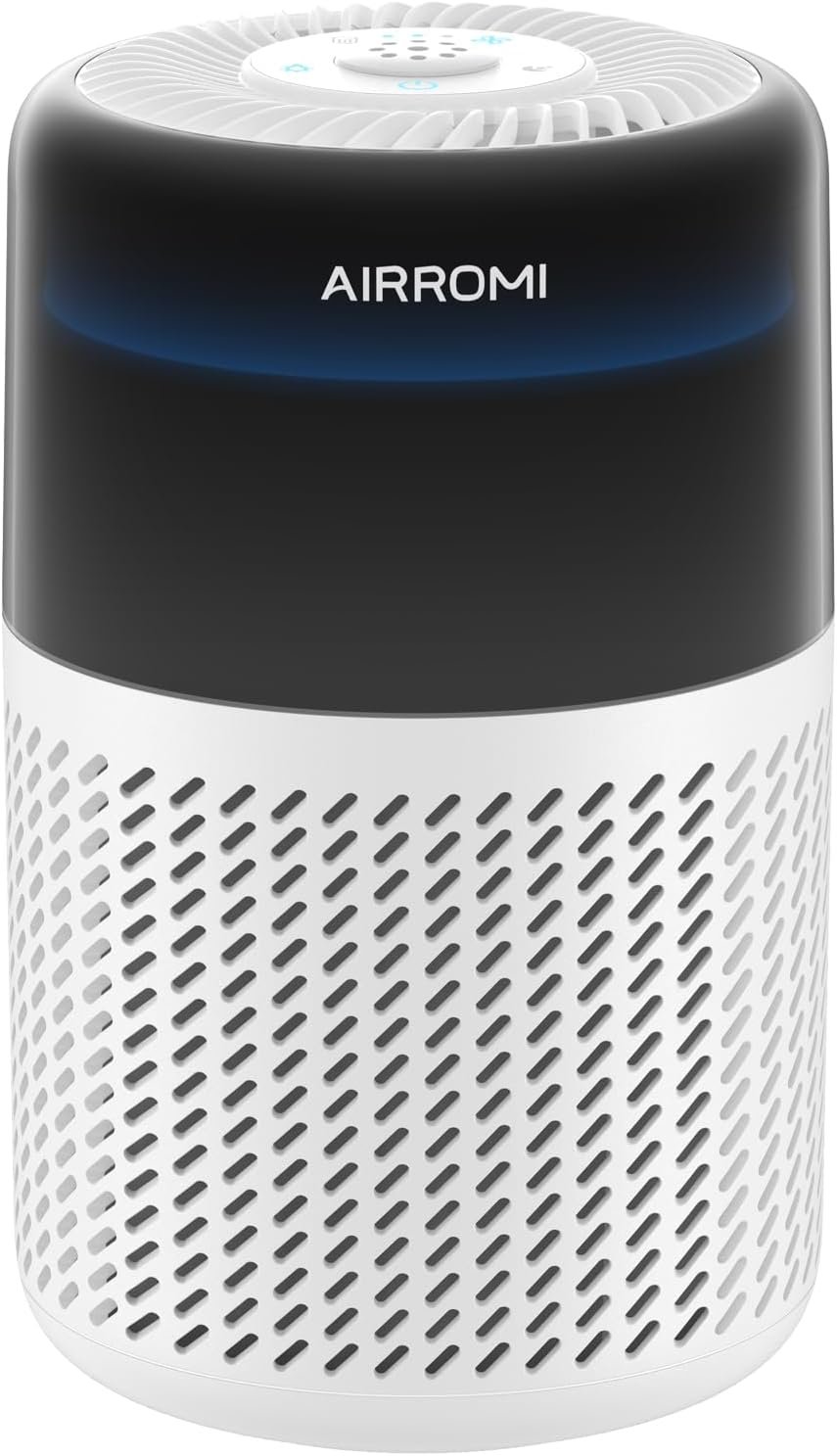 AIRROMI HEPA Air Purifier for Bedroom&Home,Pet Air Purifier for Home Pets,Removes Pet Odor,Cat Litter Smell,Dust,Smoke&Allergies,Quiet Room Air Purifier with Scents,360°Air Cleaner,A2005 White