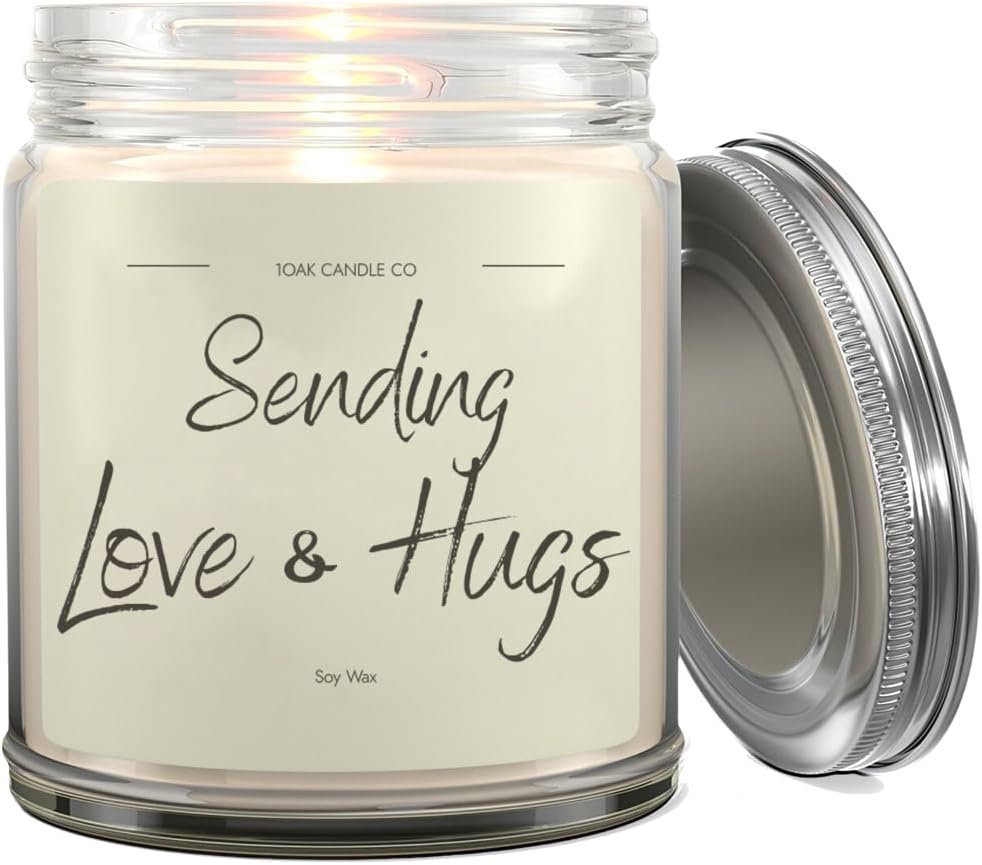 1OAK Big Hug Candle – Grief Gifts – Thinking of You Gifts for Women – Sympathy Gift – Condolence Gift – Sympathy Candle – Cheer Up – Vanilla Soy Candles