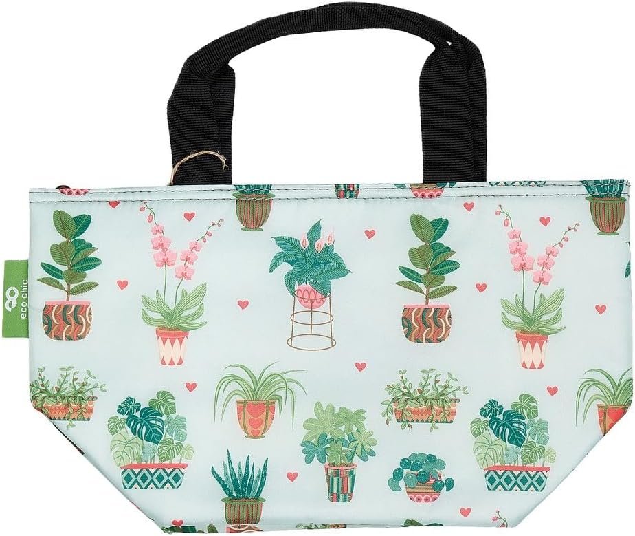 ECO CHIC Insulated Lunch Bag – Waterproof, Reusable Office Lunch Tote Bag for Women & Men – Durable Cooler in Cute Colorful Designs – Ideal for daily lunching