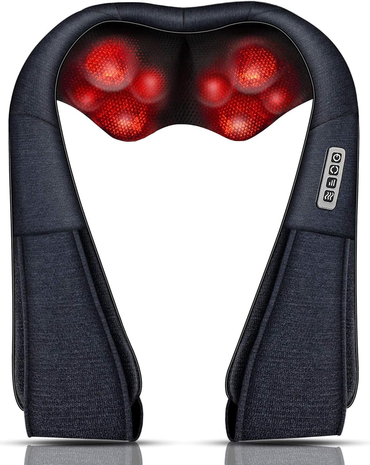 Mo Cuishle Mothers Day Gifts for Mom Wife Women, Shiatsu Back Shoulder and Neck Massager with Heat, Electric Deep Tissue 4D Kneading Massage, Best Gifts for Men Dad Husband, Fathers Day, Christmas