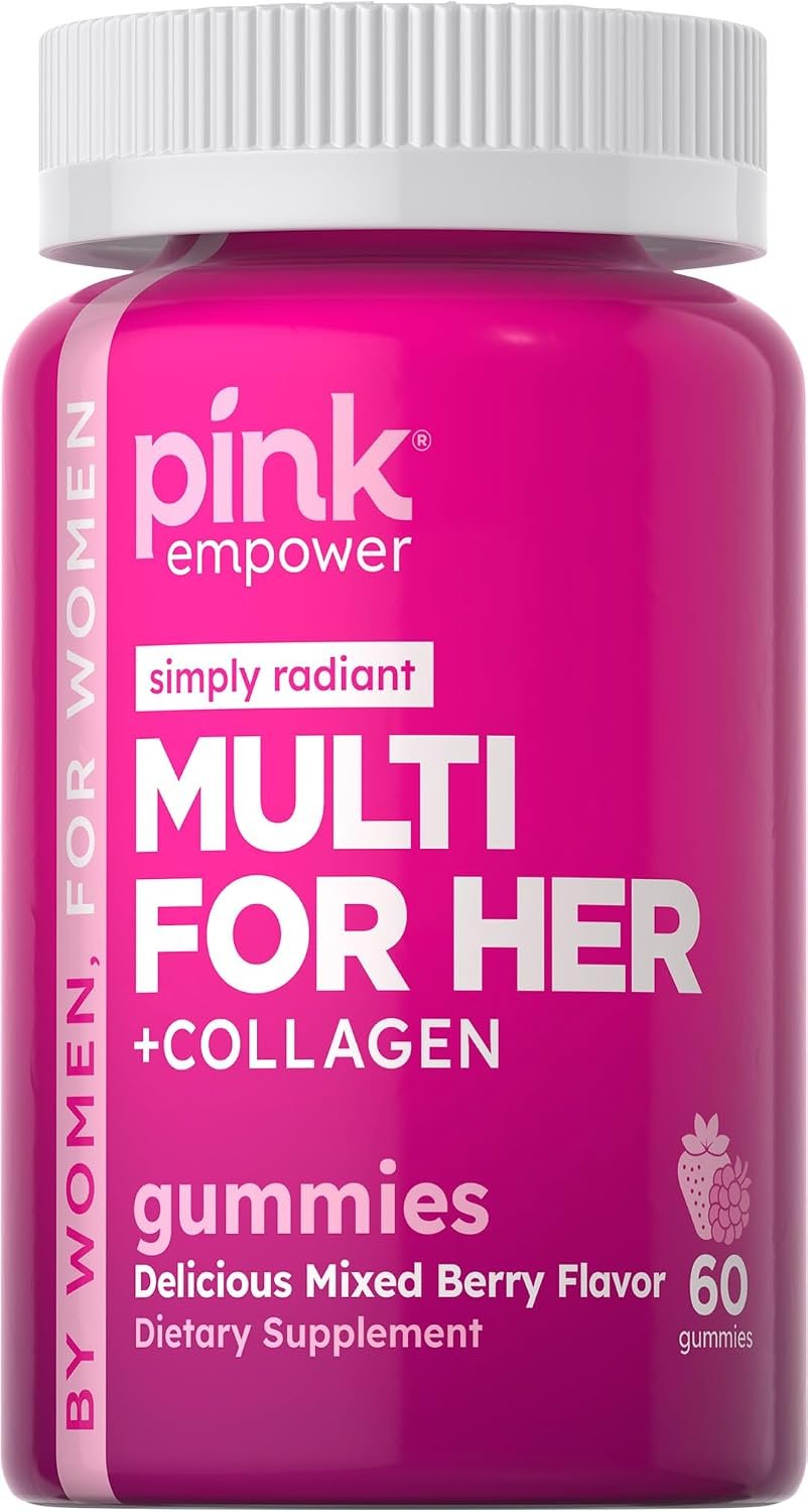 PINK Multivitamin Gummies for Women | Non-GMO & Gluten Free